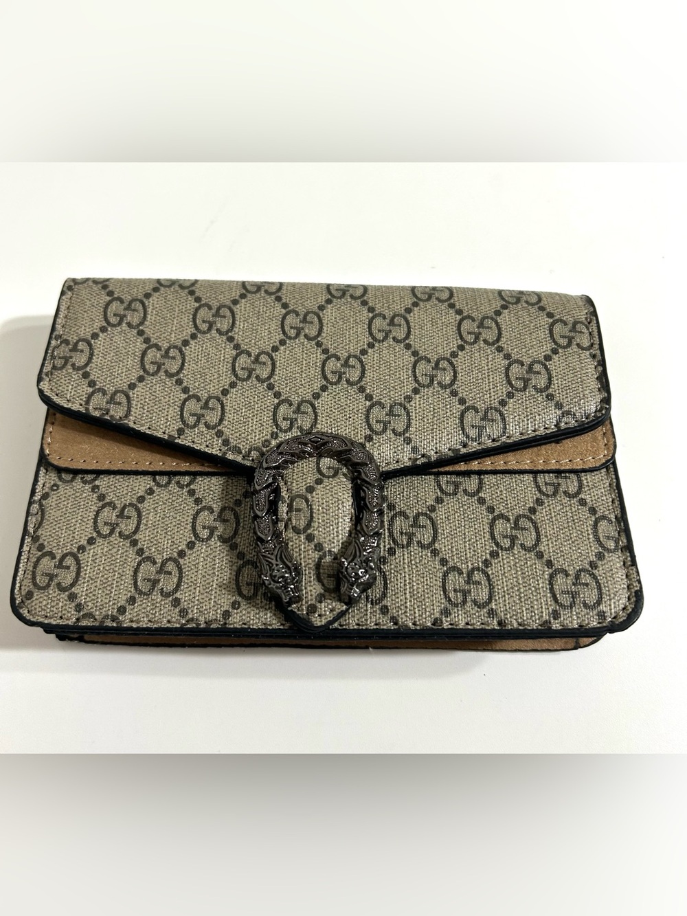 Dionysus Inspired mini canvas crossbody shoulder bag